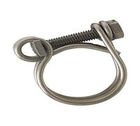 Boutté Colliers inox 2 fils 0205042 IFG27 Lot de 2 Serrage 24/27 Tuyau Ø 19/22