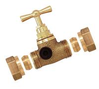 Boutté 2121401 DMB2P14 Robinet d'arrêt à purge bicone tube ø 14