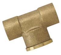 Boutté 2122002 Té laiton fer cuivre 130 GCU Femelle 12x17 Tube Ø14