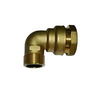 Boutté 2135224 SECM20 Coude laiton pour tuyau polyéthylène mâle 15 x 21 tuyau ø 20