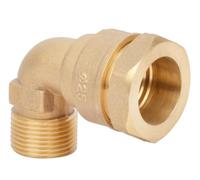 Boutté 2135231 SECM25 Coude laiton pour tuyau polyéthylène mâle 20 x 27 tuyau ø 25