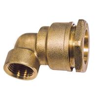 Boutté 2135279 SECF32 Coude laiton pour tuyau polyéthylène femelle 26 x 34 tuyau ø 32