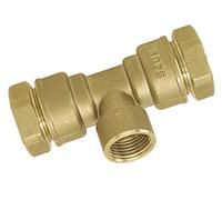 Boutté 2139550 SETM27 Te laiton pour tuyau polyéthylène femelle 20 x 27 tuyau ø 25