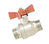 Boutté 2159121 BM261 Vanne 1/4 tour papillon mâle 26 x 34 ACS PN40