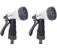 Boutté 2174674 AQDFP6 Pistolet plastique pomme multifonction automatique (Lot de 2)