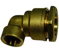 Boutté 2178566 SECF3220 Coude laiton pour tuyau polyéthylène femelle 20 x 27 tuyau ø 32