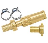 Boutté 3 CANNE19 Kit Lance et raccord cannelé en Laiton Lance & raccord pour Tuyau de ø19, Or