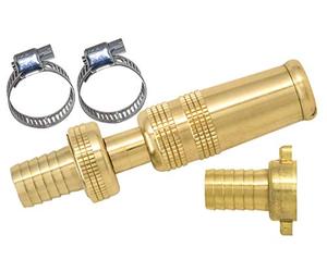 Boutté 3 CANNE19 Kit Lance et raccord cannelé en Laiton Lance & raccord pour Tuyau de ø19, Or