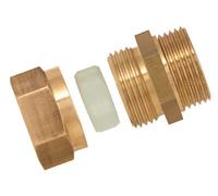 Boutté 3117892 Raccord laiton bague bicône delrin mâle 15x21 Tube Ø12