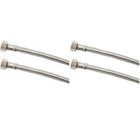 Boutté 3122940 FF12 Flexible sanitaire femelle 12 x 17 longueur 300 mm DN8 (Lot de 2)