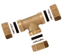 Boutté 3139597 Té laiton instantané Tube Ø10