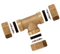 Boutté 3139610 Té laiton instantané Tube Ø14