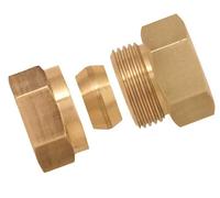Boutté 3139733 Raccord bicône laiton femelle 20x27 Tube Ø16