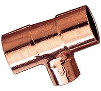 Boutté 3143105 Té cuivre à souder réduit femelle Tube Ø28-22-28