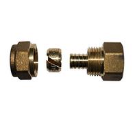 Boutté 3153449 PRF1615 Union laiton femelle 15 x 21 pour tube polyéthylène réticulé ø 16