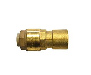 Boutté 3153555 PRCF1615 Coude laiton femelle 15 x 21 pour tube polyéthylène réticulé ø 16