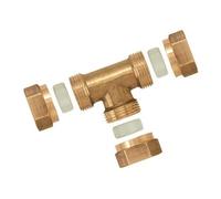 Boutté 3157331 Té laiton bague delrin Tube Ø12