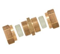 Boutté 3157348 Raccord laiton bague delrin Tube Ø10
