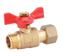 Boutté 3178305 PRV15 Mini Vanne à écrou mobile pour polyéthylène réticulé mâle/femelle 15 x 21