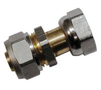 Union femelle à compression pour tube multicouche - F12x17 - écrou libre - diam 16 mm BOUTTÉ