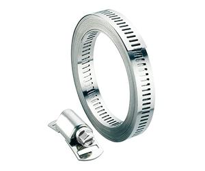 Boutté 4804814 BSFI14 Kit Collier inox largeur 14 mm longueur 3 m 6 têtes