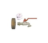 Boutté 8174838 R1000L-KIT-R15 Kit d'adaptateur de cuve 1000 L ø 60 avec Robinet 1/4 tour 15 x 21 Nez 20 x 27