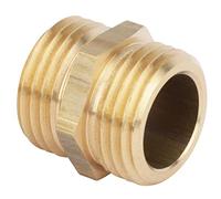 Boutté 9M - Mamelon égal en laiton 26x34 (3/4") - Raccord mâle/mâle - Plomberie, arrosage et installations sanitaires