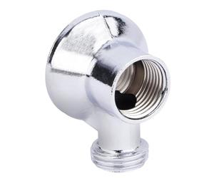 Boutté - Applique laiton entrée 15x21 sortie 15x21 Chrome - Fixation murale robinet