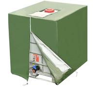 BOUTTÉ - Bâche opaque pour cuve IBC 1000L (100x120 cm), protection UV pour cuve souple ou rigide, montage facile et durable