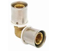 Raccord PER à sertir - Coude égal - Diamètre 16 mm BOUTTÉ