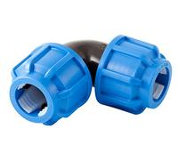 Boutté Coude Egal Plastique Polyethylene Tuyau 40