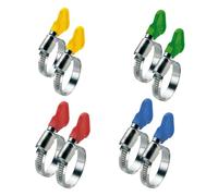 BOUTTE - Kit collier bande ajourée acier à papillon