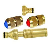 Boutté 0802906 2-KIT_RAPIDE19 Kit d'arrosage Complet laiton lance automatique tuyau ø 19