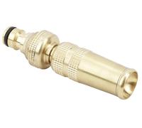 Boutté L115 Lance d'arrosage Laiton avec raccord Rapide intégré, Or