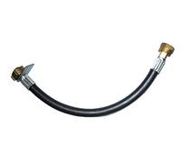 Boutté - Lyre souple gaz butane/propane - Écrou 20x150 - Longueur 70 cm - Flexible raccordement gaz - Norme NF Sécurité