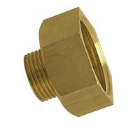 Boutté - Mamelon laiton réduit femelle 50x60 mâle 33x42 - Adaptateur de réduction plomberie
