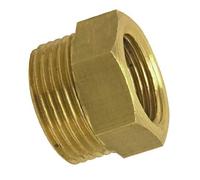 Boutté - Mamelon laiton réduit mâle 12x17 femelle 08x13 - Raccord de réduction fine