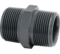 BOUTTE - Mamelon PVC mâle (Filetage M.15x21)