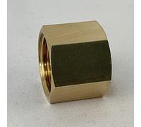 Boutté - Manchon laiton égal à butée femelle 20x27 - Raccord de prolongation plomberie