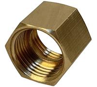 Boutté - Manchon laiton égal à butée femelle 26x34 Or - Raccord de prolongation plomberie