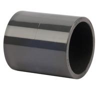 BOUTTÉ - Manchon PVC à coller, raccord droit pour tubes PVC pression, montage facile, étanchéité fiable, plomberie et évacuation (Ø50)