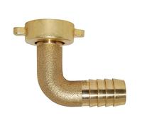 Boutté - Nez de robinet coudé femelle 26x34 pour tuyau Ø19 - Joint caoutchouc imperdable