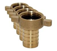 Boutté - Nez de robinet femelle 20x27 pour tuyau Ø12 - Avec joint caoutchouc imperdable (Lot de 4)