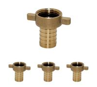 Boutté - Nez de robinet femelle 20x27 pour tuyau Ø19 - Avec joint imperdable Or (Lot de 4)