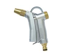 Boutté PMLR d'arrosage 100% métal Pistolet multijet avec raccord rapide, Argent