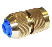 Boutté - Raccord automatique 3 billes Ø15 mm - Raccord rapide d’arrosage - Compatible tuyau 1/2" - Laiton/ABS haute résistance