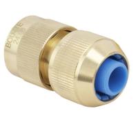 Boutté - Raccord automatique 3 billes Ø15 mm - Raccord rapide d’arrosage - Compatible tuyau 1/2" - Laiton/ABS haute résistance