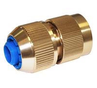 Boutté - Raccord automatique 3 billes Ø19 mm - Raccord rapide d’arrosage - Compatible tuyau 3/4" - Laiton/ABS robuste