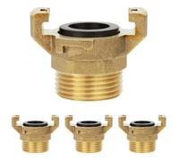 Boutté - Raccord Express laiton mâle 20x27 - Connexion rapide tuyau et robinet (Lot de 4)