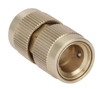 Boutté RADF - Raccord automatique laiton double femelle - Raccord rapide d’arrosage - Haute résistance et compatibilité universelle